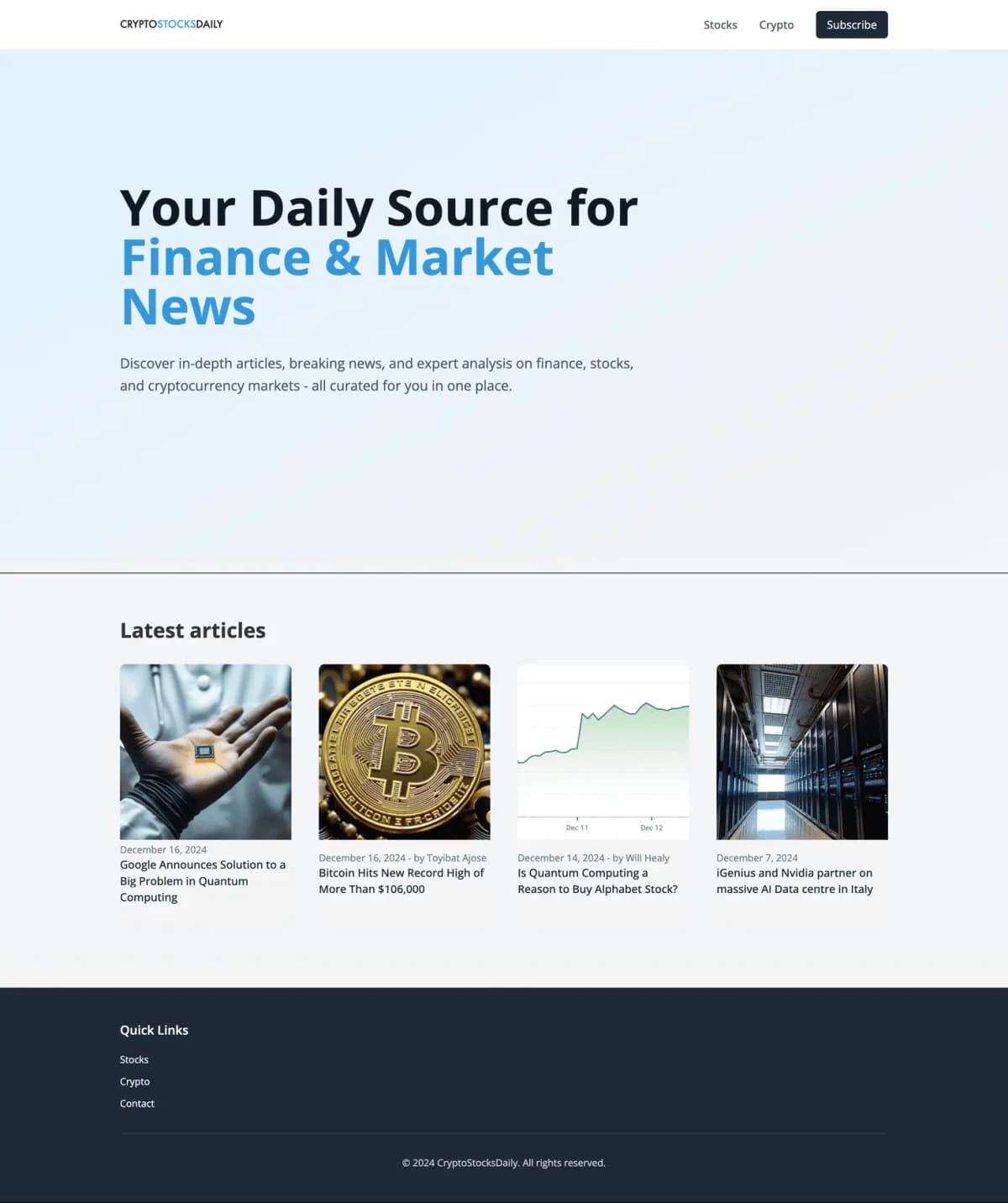News Website